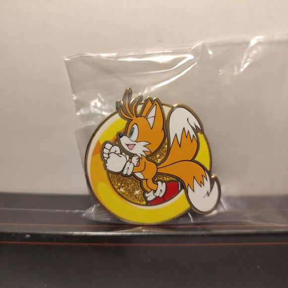 Sonic The Hedgehog Character Ring Blind Bag Series Enamel Pins Official Set Of 5 - Picture 6 of 8